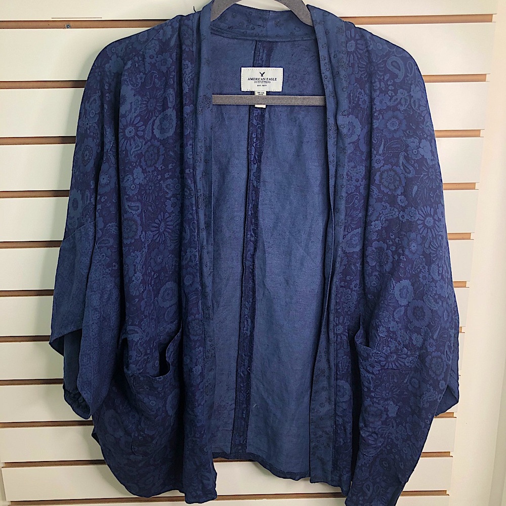 Denim like Kimono